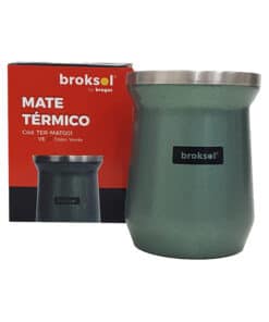 Alternative view of Mate Térmico 236ml Verde Broksol TER-MAT001VP