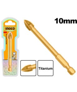 Mecha Broca Punta Flecha 10mm Para Vidrio Cerámicos Ingco DBG1131008