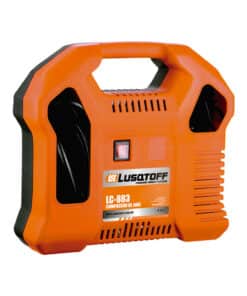 Mini Compresor de Aire Eléctrico Portátil Sin Aceite 1000W 1.5hp Lusqtoff Naranja LC-883