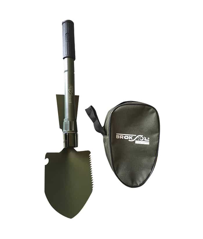 Pala y Zapa Plegable con Funda y Brujula Borksol PAL-02