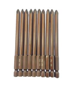 Juego Set Kit Puntas PH2 100mm x 10 UNID. Broktools PUN-PH2100