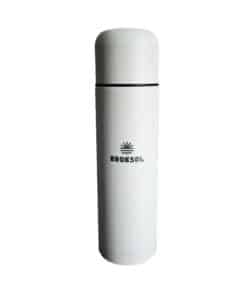 Alternative view of Termo Acero Inoxidable Blanco 750ml Con Tapón Cebador Broksol TER-750TCBL
