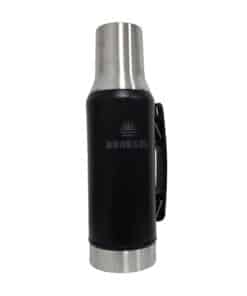 Alternative view of Termo Acero Inoxidable Negro 1.2lts Con Tapón Cebador Broksol TER-1200TCNE