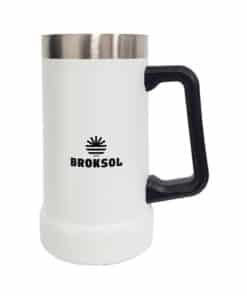 Vaso Térmico Cervecero Chop Blanco 700ml Broksol TER-VASC700BL