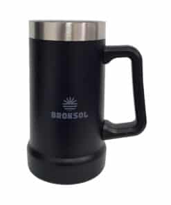 Vaso Térmico Cervecero Chop Negro 700ml Broksol TER-VASC700NE