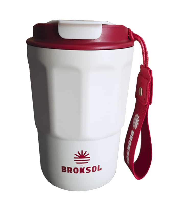Vaso Crema Térmico Coffe Mug 380ml Broksol TER-VAS380CR