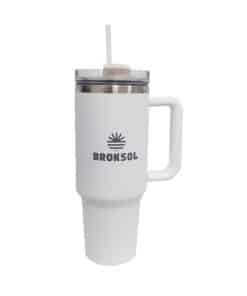 Vaso Blanco Térmico Cool Mug 1.2lts Broksol TER-VAS1200BL