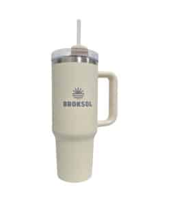 Vaso Crema Térmico Cool Mug 1.2lts Broksol TER-VAS1200CR