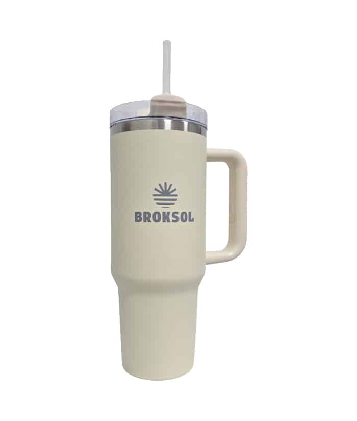 Vaso Crema Térmico Cool Mug 1.2lts Broksol TER-VAS1200CR