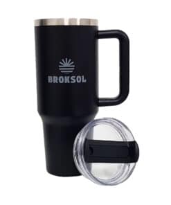 Alternative view of Vaso Negro Térmico Cool Mug 1.2lts Broksol TER-VAS1200NE