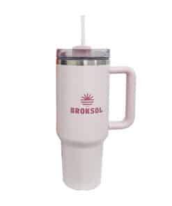 Vaso Rosa Térmico Cool Mug 1.2lts Broksol TER-VAS1200RS