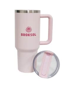 Alternative view of Vaso Rosa Térmico Cool Mug 1.2lts Broksol TER-VAS1200RS