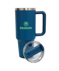 Alternative view of Vaso Verde Petróleo Térmico Cool Mug 1.2lts Broksol TER-VAS1200VP