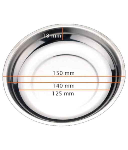 Bandeja Magnética Para Piezas - Tazón De Tornillo De Acero Inoxidable