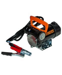 Bomba Eléctrica Electrobomba12V Para Diesel Gasoil 260W 1.5bar Lusqtoff Naranja/Negro BGGL12-8