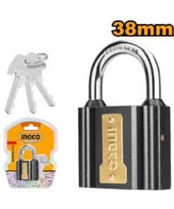 Candado de Hierro 38mm Con 3 Llaves Ingco DIPL0401
