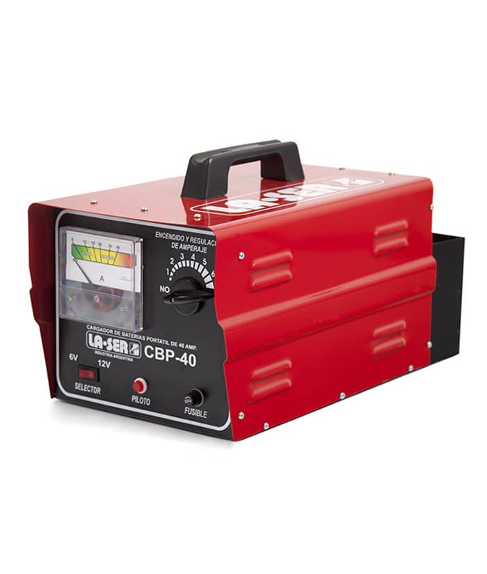 Cargador de Baterías Auto Moto 12V 40A Amper La-Ser CBP 40