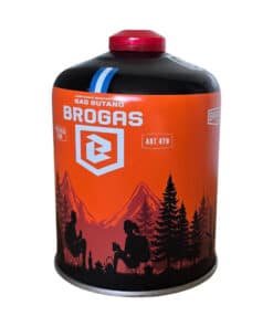 Cartucho Descartable Gas Butano a Rosca 450gr Brogas 478