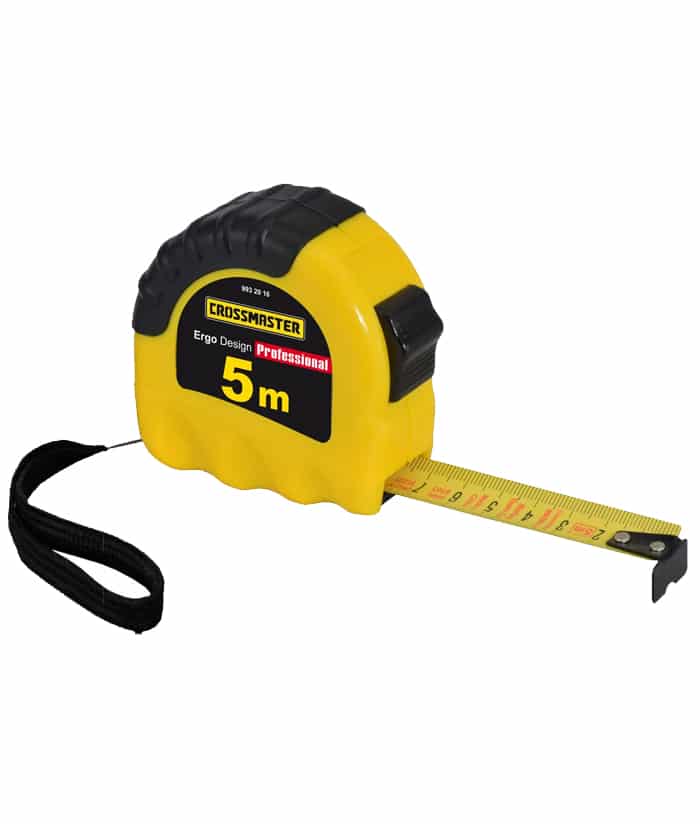 Cinta Métrica Profesional 5mts x 19mm Crossmaster 9932016