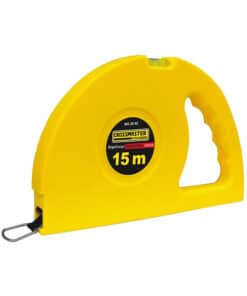 Cinta Métrica de Fibra de Vidrio Sistema Reel Cerrado 15mts x 13mm Crossmaster 9932062