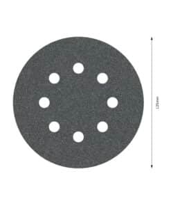 Alternative view of Disco de Lija Expert Black Stone Grano 80 x 125mm x 5 UNID. Bosch 2608605115