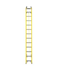 Alternative view of Escalera de Fibra Extensible 12 + 12 24 Escalones 670cm Crossmaster 99931197