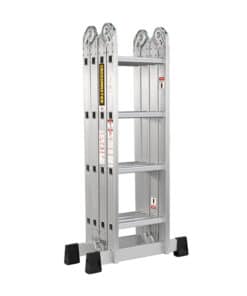 Alternative view of Escalera de Aluminio Multipropósito Multiuso Plegable 4 x 4 16 Escalones 150kgs 217 cm Crossmaster 9931175