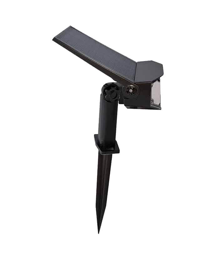 Reflector Estaca Lampara Luz Solar Led 3W 200 Lúmenes Para Pared o Suelo JA LLS0133 - Imagen 4