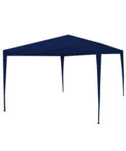 Gazebo Classic Acero y Rafia 3x3mts Azul Broksol GAZ-001AZ