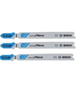 Hoja Sierra Caladora Para Metal Bimetálica T121AF x 3 Pzs Bosch 2608636832