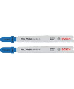 Hoja Sierra Caladora Para Metal T121AFC x 2 Pzs Bosch 2608655095