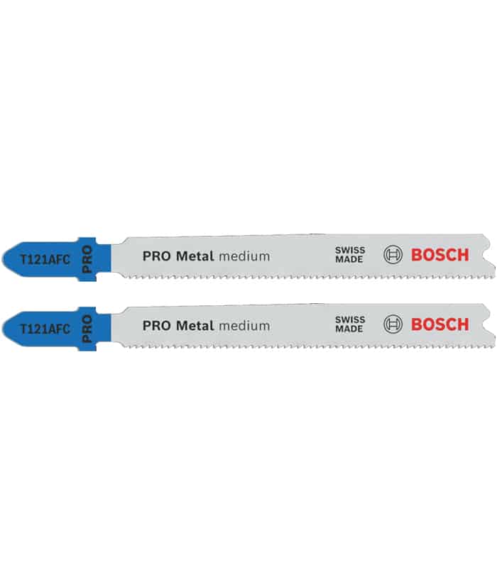 Hoja Sierra Caladora Para Metal T121AFC x 2 Pzs Bosch 2608655095