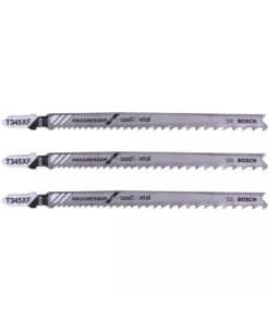 Hoja Sierra Caladora Madera Metal ĒT345XF x 3 Pzs Bosch 2608636829