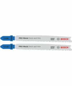 Hoja Sierra Caladora Para Metal T123XF x 2 Pzs Bosch 2608655100