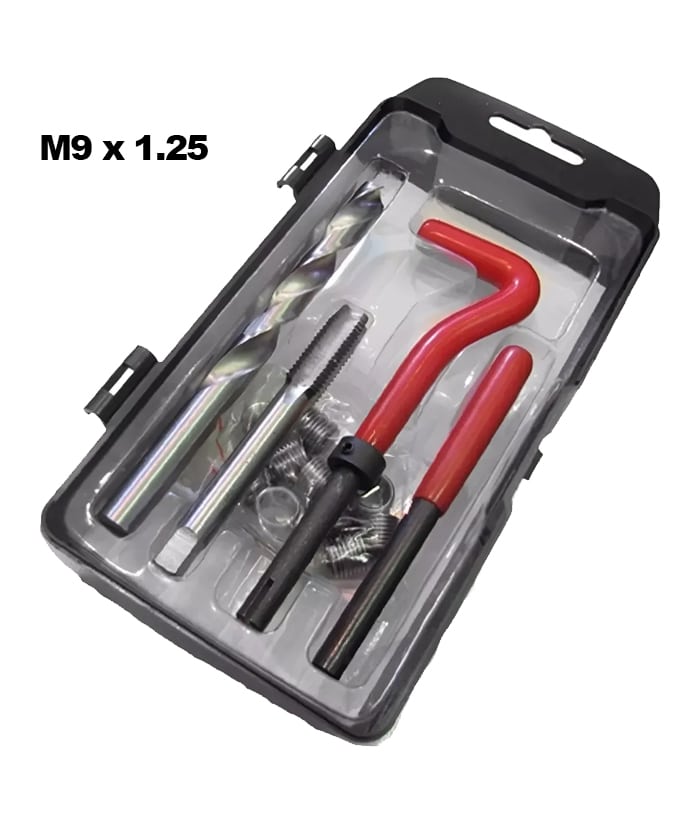 Juego Set Kit Insertos M4 x 0.7x 15pzs Ruhlmann RU43037