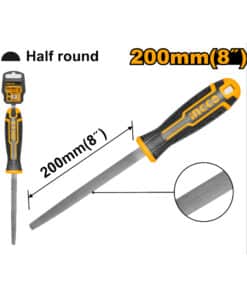 Lima Media Caña Para Metal 200mm 8" Ingco HSHF088