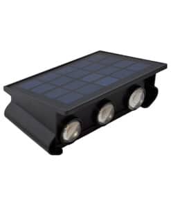 Reflector Luminaria Luz LED Redondos Solar Bidireccional 100 Lúmenes JA LLS1323