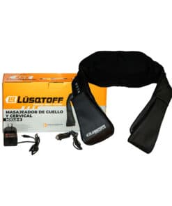 Masajeador Eléctrico de Cuello y Cervical 24W Lusqtoff Naranja/Negro MJCL8-8