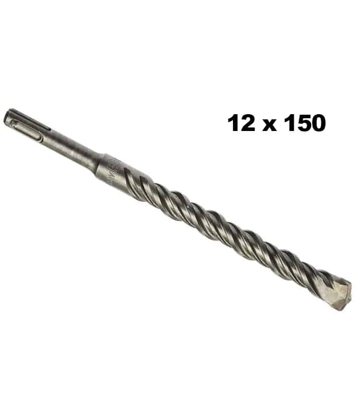 Mecha SDS Plus 4 Filos 5X Hammer Bit Para Hormigón 12 x 150mm Bosch 2608833808