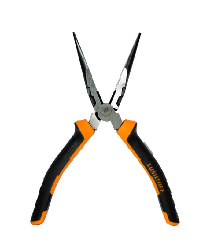 Pinza Punta Media Caña 8" 200mm Pro Lusqtoff L4222 - Imagen 2