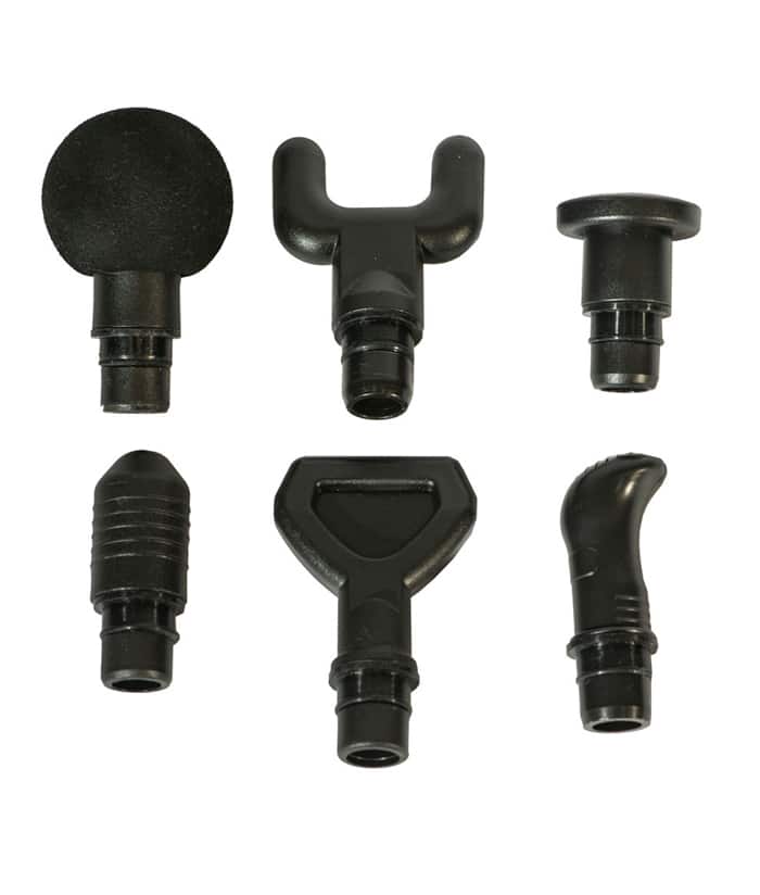 Pistola Masajeadora Recargable Inalámbrica Lusqtoff Naranja/Negro MJPL6-8 - Imagen 8