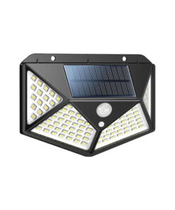 Reflector Solar Luz LED Tridireccional 140 Lúmenes Con Sensor de Movimiento JA LLS6103