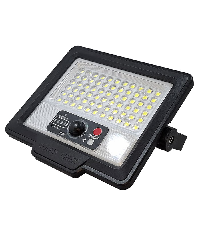 Reflector Solar Luz LED Con Sensor de Movimiento y Control Remoto JA LLS146B - Imagen 2