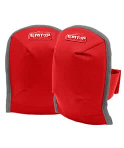 Rodillera Goma Eva 600D Plástica 200 x 170mm Emtop Rojo/Azul EMKP2102