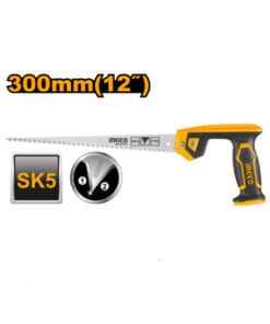 Serrucho de Poda Podar Multiuso 12" 300mm Ingco Naranja/Amarillo HCS3006
