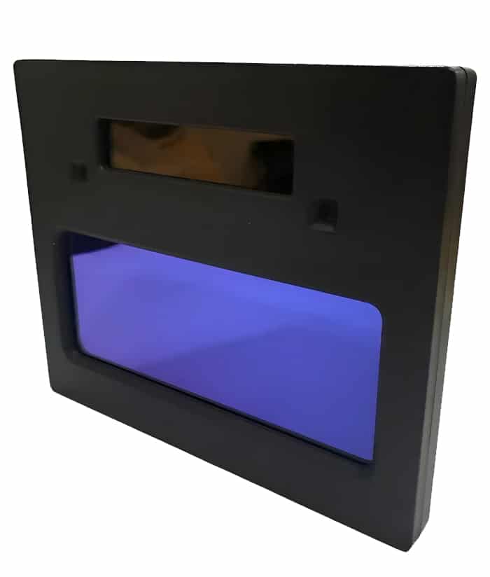Visor Repuesto Fotosensible Para Mascaras De Soldar Lusqtoff Negro LQFORM-9