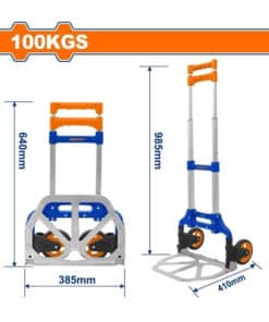 Zorra Carro Transportador de Carga Plegable 100kg Wadfow WWB8A10