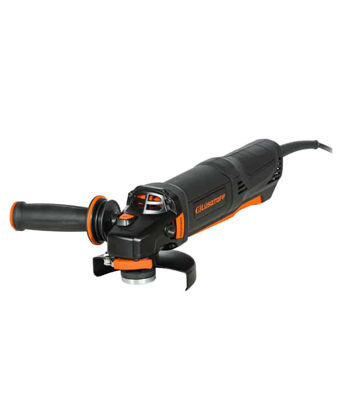 Amoladora Angular Eléctrica 1300W 125mm 5" Black Series Lusqtoff Naranja/Negro AML1300-10 - Imagen 2