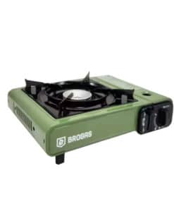 Alternative view of Anafe 1 Hornalla Color Verde Cocina Portátil Encendido Electrónico Brogas 465-VE