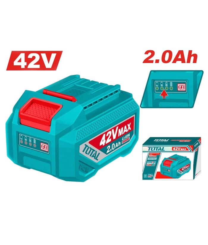Batería de Litio 42V 2.0ah Amper Total TFBLI42201
